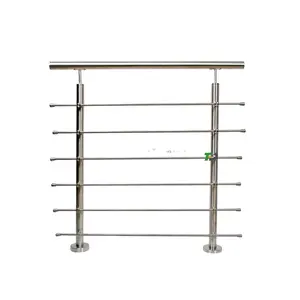 DF Strong 316 Fittings Staircase Railing Stainless Steel Rod Railing Balustrade