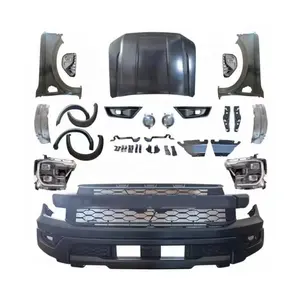 Perlengkapan lampu Bumper mobil kit bodi Facelift keluaran baru lampu untuk Ford Ranger 12-21 T6/T7/T8 upgrade ke 2022 next gen Ranger Raptor