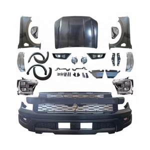 ชุดแต่งรอบคันแบบใหม่ ชุดกันชนรถยนต์ ไฟสำหรับ <span class=keywords><strong>Ford</strong></span> Ranger ปี 12-21 รุ่น T6/T7/T8 อัพเกรดเป็นรุ่น Ranger <span class=keywords><strong>Raptor</strong></span> ปี <span class=keywords><strong>2022</strong></span> - Product Image 1