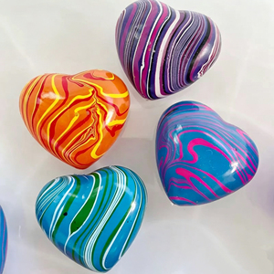 Boys Plastic Heart <b>Egg</b> Bear Streak Squishy Stress Ball Slow Rebound Anti-stress Fidget Squeeze <b>Toy</b> - Product Image 5