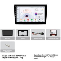 07-12 Fiat Bravo Mobil GPS Navigasi Layar Besar Android Central Control untuk Bluetooth Wireless Carplay USB 1 Tahun Dashboard