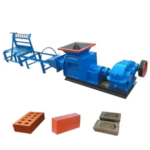 YHB220 Red brick making machine No Vacuum extruder clay mud brick making machine