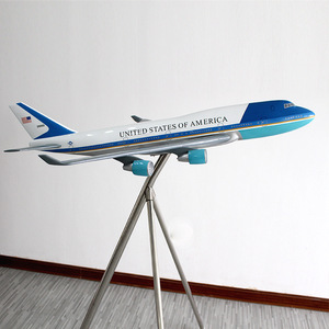 Enviado a nivel mundial B747 1,2 M modelo de avión de fibra de vidrio 120CM 747 coleccionista de aviación sueño regalo de lujo corporativo - Product Image 5