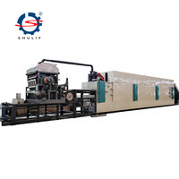 Four de séchage métallique à moteur PLC intégré, machine automatique de fabrication de plateaux à œufs, ligne de production complète de plateaux à œufs