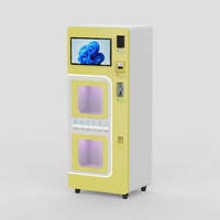 THLEE Distributeur automatique de nettoyage à sec personnalisé pour casques de moto et chaussures, acceptant les cartes de crédit, les pièces de monnaie et les paiements par code QR