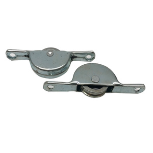Rueda de rodillo de acero con ranura en U moderna, accesorios para puerta de ventana, pantalla deslizante de hierro, rodillos para puerta, muebles, uso en Hotel, nailon duradero - Product Image 6