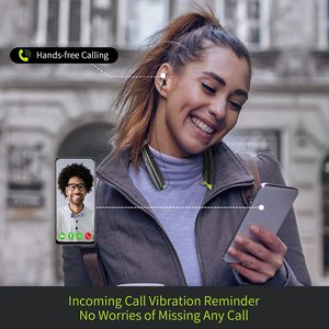 Audífonos Bluetooth SX-991 con Banda para el Cuello, Personalizados, Más Vendidos en AMZN, con Bolsa de Almacenamiento, Cable Retráctil Plegable, Auriculares Deportivos Inalámbricos - Product Image 2