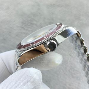 Montre mécanique GR de haute qualité de 41 mm en acier inoxydable 316L, avec bracelet en caoutchouc de style plongeur rétro. - Product Image 2