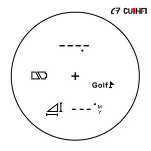 850Yards Golf Uzaklık Ölçer Dijital 6x21 Lazer Uzaklık Ölçer Tamamen Çoklu Kaplama Uzun Mesafe Ölçümü El Tipi Uzaklık Ölçer - Product Image 6