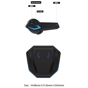 Gm05 Tai nghe v5.4 không dây TWS Earbuds thể thao in-ear enc tiếng ồn hủy bỏ độ trễ thấp chơi game LED RGB không thấm nước - Product Image 6