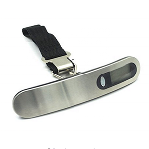 Tragbares Handgepäck Elektronische Waage Gepäck Einkaufs waage Fabrik Großhandel Edelstahl Gepäck Wiegen 50kg Batterie - Product Image 3