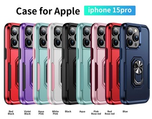 Anti-chute Armure TPU PC Couverture Arrière Antichoc Dur Magnétique Métal Support Cas Téléphone Cas Pour <span class=keywords><strong>iPhone</strong></span> Google Samsung Motorola - Product Image 6