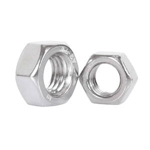 Écrou de blocage hexagonal à insert en acier zingué DIN6926 de haute qualité, provenant d'un fournisseur et fabricant chinois - Product Image 1