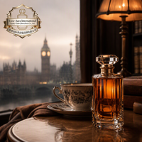 Eau de Parfum London Fog 20% Earl Grey Tea Milk Fragrance Unisexe Flacon en Verre Cristal Marque Privée Vente en Gros