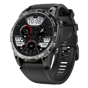 <span class=keywords><strong>Reloj</strong></span> <span class=keywords><strong>Inteligente</strong></span> S53B con Pantalla AMOLED de 1.43'', Monitor de Frecuencia Cardíaca y SpO2, <span class=keywords><strong>Reloj</strong></span> Deportivo con Llamadas y Rastreador de Actividad Física para Hombres y Mujeres - Product Image 2