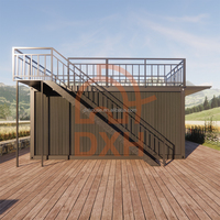 Panneaux sandwich isolants thermiquement, maison modulaire en conteneur, structure en acier préfabriquée, café en conteneur portable