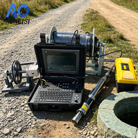 Sistema de Cámara Panorámica de 360 Grados para Pozos, TV Subacuática para Inspección de Pozos de 500m de Profundidad, Herramientas de Registro Subacuáticas Impermeables