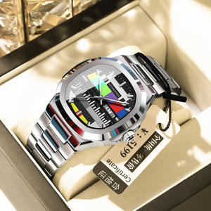 Montre à quartz R <span class=keywords><strong>ONTHEEDGE</strong></span> authentique, nouvelle collection 2025, haut de gamme, en acrylique, 42 mm, résistante à l'eau jusqu'à 30 m - Product Image 2