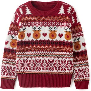 Suéter de Natal Feio para Família, Conjunto de Pulôveres Tricotados em Patchwork para Festas de Inverno e Natal - Product Image 3