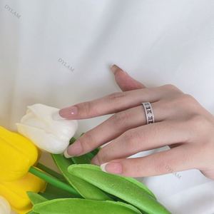 Dylam Customized Jewelry Manufacturer High End Wedding <b>Ring</b> Fast Shipping Luxury Women's 925 Sterling Silver Engagement <b>Rings</b> - Product Image 5