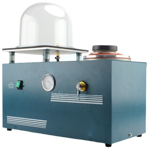 Machine de moulage sous vide Yunqingtech 4L portable pour bijoux, or et jade avec cloche en verre - Product Image 3