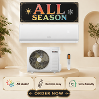 Climatiseur Split à Inverter à Fréquence Variable Économe en Énergie 24000 BTU R410A, Contrôle par Application, 220V, Refroidissement Uniquement, Classe d'Efficacité Énergétique pour