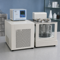 Viscosimètre cinématique Ubbelohde à bain à basse température ASTM D445, testeur de viscosité numérique