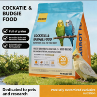 Alimentation pour oiseaux Island Companion : Graines de millet jaune et de tournesol non-OGM pour perruches, pinsons Inca, canaris et oiseaux à peau tigrée, enrichies en vitamines et minéraux.