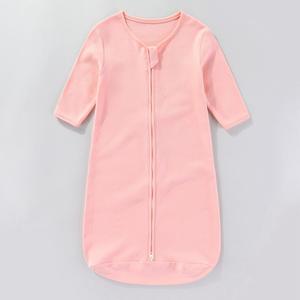 <span class=keywords><strong>Gigoteuse</strong></span> bébé personnalisable Zs, respirante, 100% fibre de bambou, manches longues, design <span class=keywords><strong>demi</strong></span>-<span class=keywords><strong>gigoteuse</strong></span>, fermeture éclair, été automne, design fin - Product Image 1