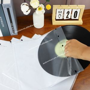 Aanti statique 3 couches PE pochettes de disque insert platine style lecteur de disque vinyle pochettes intérieures Offre Spéciale pochettes de disque vinyle - Product Image 4