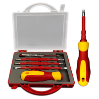 Screwdriver Set for Electricians and Home Repairs, a Multi-functional Tool Kit with Strong Magnetic Tips and High Hardness.