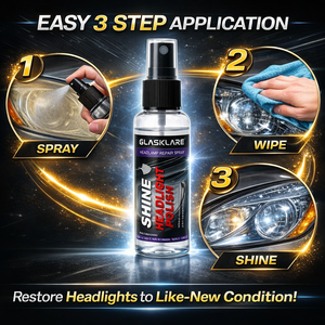 Spray de réparation de phares 50 ml, élimine rapidement le jaunissement et l'oxydation, améliore la visibilité nocturne pour tous les types de véhicules - Product Image 6
