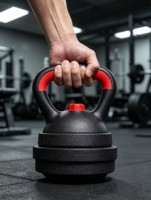 Ensemble d'haltères et de barres réglables chromés de 58 kg, poids en fonte pour la musculation à domicile et en salle de sport commerciale, unisexe