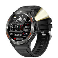 Reloj Inteligente KT76 2024 para Exteriores, Batería Grande de 500 mAh, Asistente de Voz con IA, Navegación GPS, Resistente al Agua 3ATM, Pantalla IPS de Silicona, Monitorización del Sueño