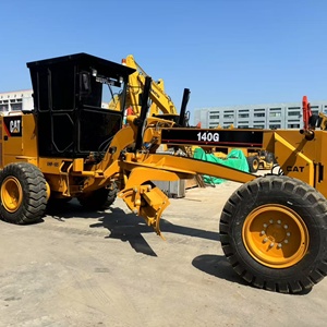 รถเกรดเดอร์ Caterpillar 140G มือสอง อุปกรณ์ก่อสร้างงานหนัก รุ่นปี 2020 สีเหลือง ยางใหญ่ ห้องโดยสารสีดำ เครื่องยนต์ PLC ปั๊ม - Product Image 4