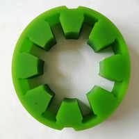 Coussin de couplage élastique en PU, insert de disque flexible 10R-70R pour équipement de traitement de transmission d'arbres industriels