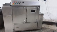 Industriële oven van roestvrij staal voor het roosteren van noten, 18-20 kg/uur, geschikt voor de verwerking van andere noten