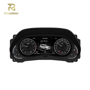 Tableau de bord numérique pour voiture RoadNavi OEM Linux pour Nissan Patrol Y62 QX56 QX80 LHD RHD 2012-2023, compteur de vitesse, tableau de bord - Product Image 5