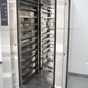 Four à convection électrique commercial à air chaud 10 plateaux HELAXEN GDR-10E 15kW 380V, commande par bouton, autoportant, multi-prises, pour <span class=keywords><strong>boulangerie</strong></span> - Product Image 4