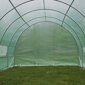 Serre de culture hydroponique commerciale avec porte en métal, collecteur de qualité supérieure, en plastique, style polytunnel, fenêtre, TLSP136 - Product Image 4