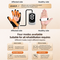Gants robotisés intelligents pour la rééducation post-AVC, équipement de thérapie par miroir sans fil, entraîneur électrique des doigts pour la récupération de la main en cas d'hémiplégie