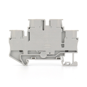 Pttb 2.5 thức ăn thông qua đôi đẻ Din Rail khối thiết bị đầu cuối mùa xuân khối thiết bị đầu cuối - Product Image 2