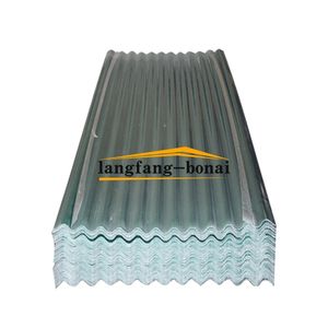 <span class=keywords><strong>BORNAY</strong></span>-Material de construcción de fibra de vidrio, lámina de plástico FRP corrugado para cubiertas, Aplicaciones de edificios comerciales e industriales - Product Image 2