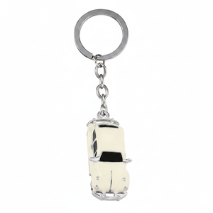 Portachiavi Classico Color Crema, Accessorio Auto Premium - Product Image 2