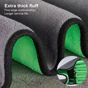 Paño de Limpieza de Microfibra con Patrón Deportivo de Bucle Retorcido, de Secado Rápido, Suave, de Poliéster, para Uso Doméstico, Lavado de Autos y Limpieza de Ventanas - Product Image 3