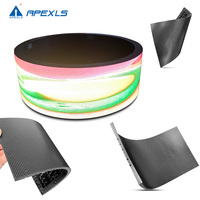 Écran LED flexible et incurvé RGX en forme d'anneau P2.5, haute résolution, module pliable pour la publicité et les expositions