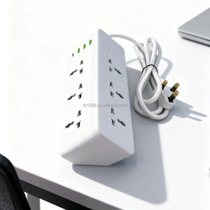 Mở rộng chì với khe cắm USB, 6 cách phổ cửa hàng điện Strip với 3 cổng USB 6 gang mở rộng ổ cắm - Product Image 6