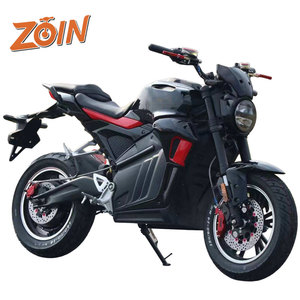 Motocicleta Eléctrica ZOIN de Alta Velocidad, Modelo V8, 72V 3000W, Velocidad 80km/h, Autonomía 80-100KM, Batería de Litio - Product Image 3