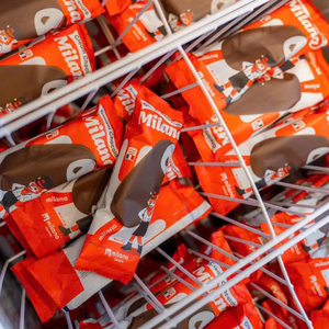 Barra de Helado Crujiente con Cobertura de Chocolate, Gelato de Leche, Postre Congelado con Chocolate Intenso, Marca Privada OEM, Proveedor Mayorista - Product Image 1