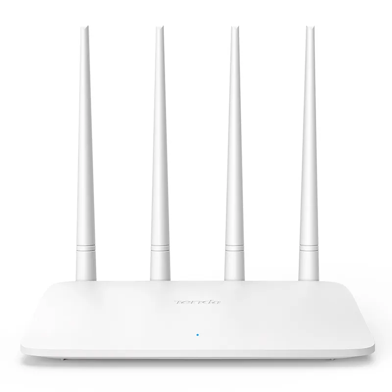 Tenda-repetidor Wifi inalámbrico F6, versión en inglés, 300Mpbs, hogar, con 4 antenas externas de 5db, enrutadores extensores simples